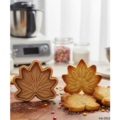 Akçaağaç Yaprağı Şekillendirici Kalıp Kurabiye Hamur Kesici Oyun ve Şeker Hamuru Seti