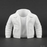 Beyaz Ceket Tasarımlı Makyaj Fırçalığı Masaüstü Kozmetik Düzenleyici