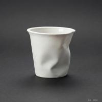 Beyaz Modern Yamuk Formlu Bardak Kalemlik Masaüstü Plastik Düzenleyici