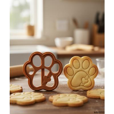 Kalpli Pati Figürlü Kurabiye Kalıbı ve Hamur Kesici Şeker ve Oyun Hamuru İçin Tek Parça Kalıp