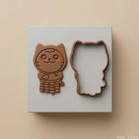 Kedi Figürlü Hamur Şekillendirici Kurabiye Kalıbı Oyun Hamuru Kalıbı 6 5 cm