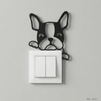 Köpek Figürlü Anahtar Priz Dekoru