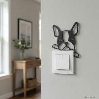 Köpek Figürlü Anahtar Priz Dekoru