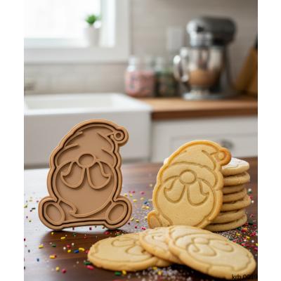 Noel Cücesi Şekillendirici Kalıp Kurabiye Hamur Kesici Şeker ve Oyun Hamuru Seti