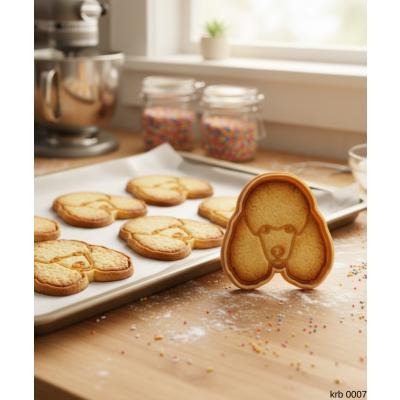 Poodle Kaniş Şekillendirici Kalıp Kurabiye Hamur Kesici Oyun ve Şeker Hamuru Seti