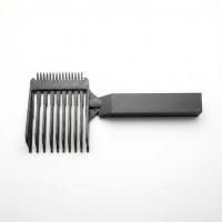 Saç Kesimi Şekillendirici Tarak Plastik Çift Taraflı Kademeli Düzgün Saç Kesme Tarağı