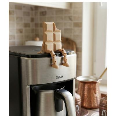 Sarkık Ayaklı Çikolata Dekor Biblo