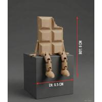 Sarkık Ayaklı Çikolata Dekor Biblo