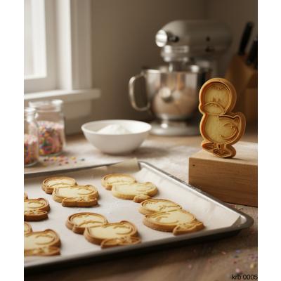 Sevimli Civciv Şekillendirici Kalıp Kurabiye Hamur Kesici Oyun ve Şeker Hamuru Seti