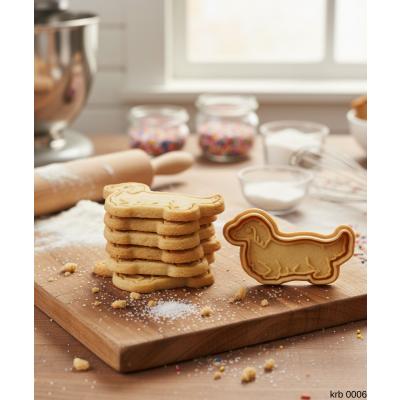 Sevimli Köpek Şekillendirici Kalıp Kurabiye Hamur Kesici Oyun ve Şeker Hamuru Seti