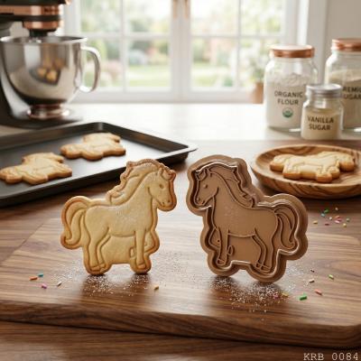 Sevimli Midilli Hamur Şekillendirici Kurabiye Kalıbı Oyun Hamuru Kalıbı 8 cm