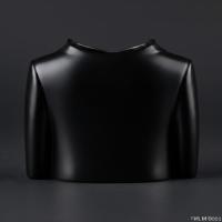 Siyah Ceket Formlu Kravatlı Dekoratif Kalemlik Masaüstü Plastik Düzenleyici