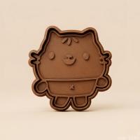 5Li Tombul Kedi Hamur Şekillendirici Kurabiye Kalıbı Oyun Hamuru Kalıbı 6 5 cm