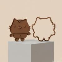 5Li Tombul Kedi Hamur Şekillendirici Kurabiye Kalıbı Oyun Hamuru Kalıbı 6 5 cm