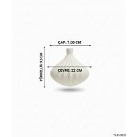 Yeşil Spiral Desenli Büyük Boy Dekoratif Yılbaşı Süsü