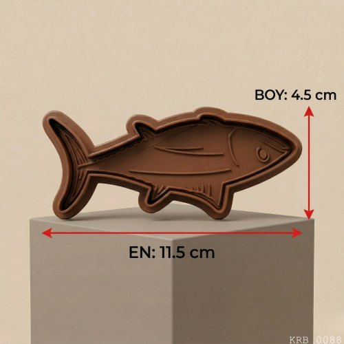 5Li Balık Figürlü Hamur Şekillendirici Kurabiye Kalıbı Oyun Hamuru Kalıbı 11 5 cm