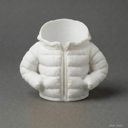 Beyaz Şişme Mont Puf Formlu Büyük Boy Masaüstü ve Ofis Düzenleyici