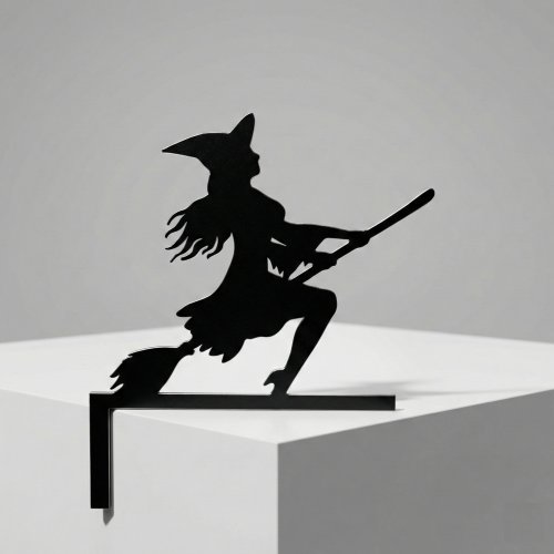 Cadı Figürlü Kapı Köşe Dekoru