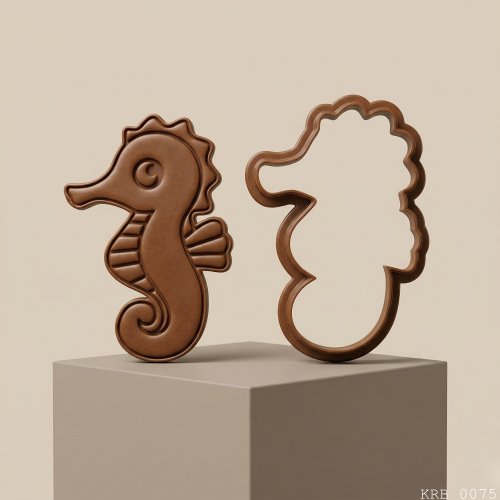 Denizatı Figürlü Hamur Şekillendirici Kurabiye Kalıbı Oyun Hamuru Kalıbı 9 cm