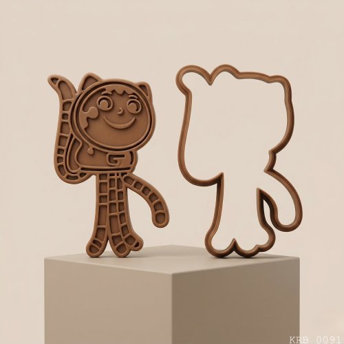 2Li Uzun Kuyruklu Kedi Hamur Şekillendirici Kurabiye Kalıbı Oyun Hamuru Kalıbı 6 5 cm