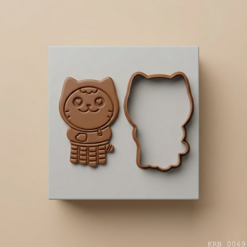 Kedi Figürlü Hamur Şekillendirici Kurabiye Kalıbı Oyun Hamuru Kalıbı 6 5 cm