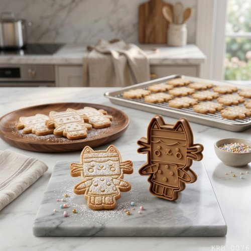 2Li Kedi Figürlü Hamur Şekillendirici Kurabiye Kalıbı Oyun Hamuru Kalıbı 6 5 cm