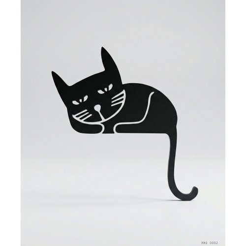Kedi Silüet Anahtar Priz Dekoru