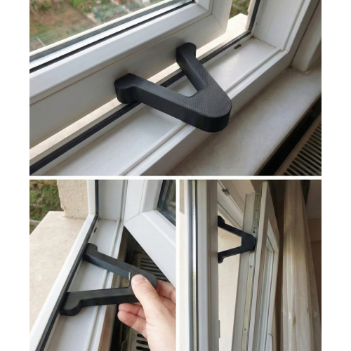 Pencere Kapı Stoperi Pencere Kapanma Engelleyici Plastik Aparat