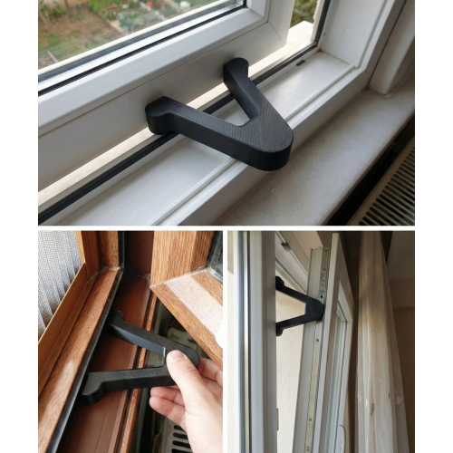 Pencere Kapı Stoperi Pencere Kapanma Engelleyici Plastik Aparat