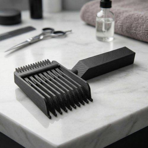 Saç Kesimi Şekillendirici Tarak Plastik Çift Taraflı Kademeli Düzgün Saç Kesme Tarağı