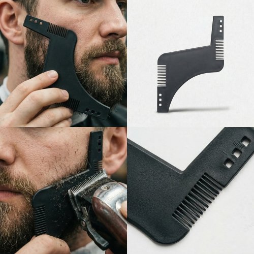 Sakal Şekillendirme Şablonu Z Sakal 