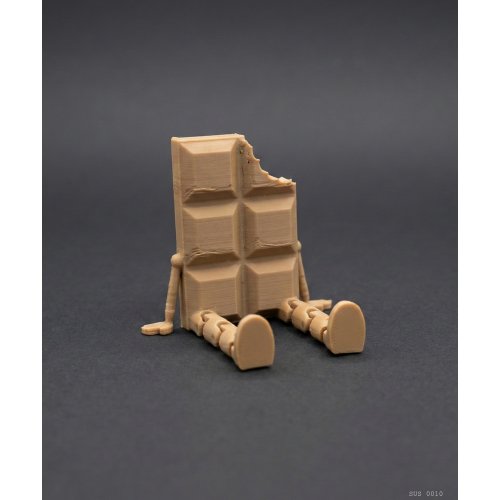 Sarkık Ayaklı Çikolata Dekor Biblo