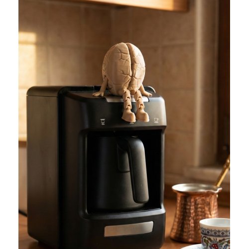 Sarkık Ayaklı Kahve Çekirdeği Dekor Biblo