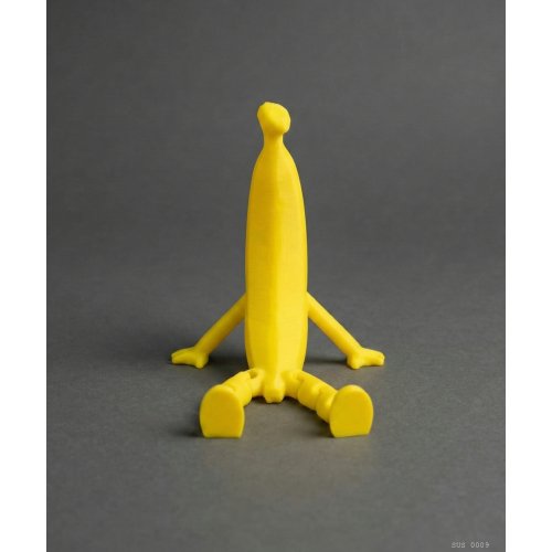 Sarkık Ayaklı Muz Dekor Biblo Sarı