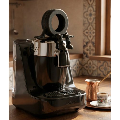 Sarkık Ayaklı Siyah Lastik Dekor Biblo