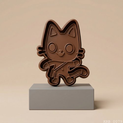 3Lü Sevimli Kahraman Kedi Kurabiye Kalıbı Oyun Hamuru Kalıbı 6 5 cm