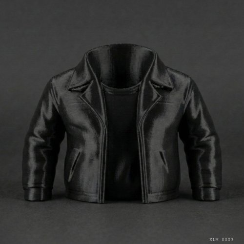 Siyah Ceket Tasarımlı Kalemlik Masaüstü Plastik Düzenleyici