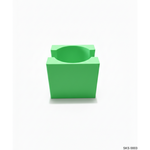 Yeşil Harf Şeklinde Mini Dekoratif Saksı  Kişiye Özel Baş Harf Tasarım Masaüstü Ofis Dekoru